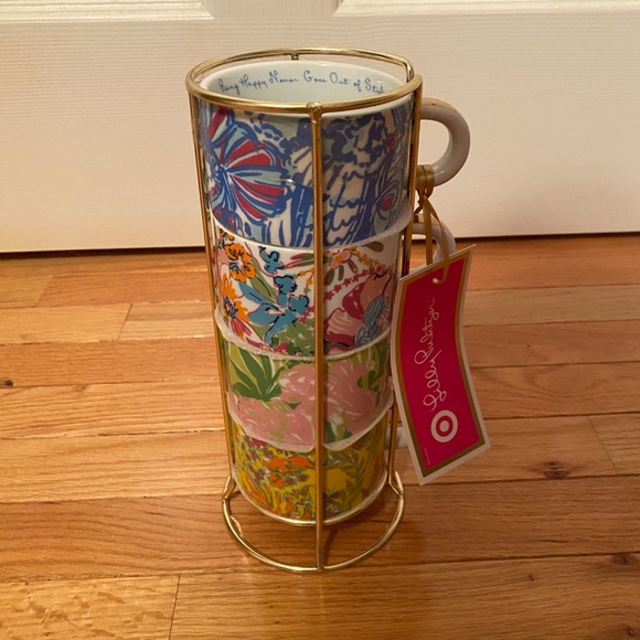 NWT Lilly Pulitzer x Target collection espresso cups - Picture 2 of 3